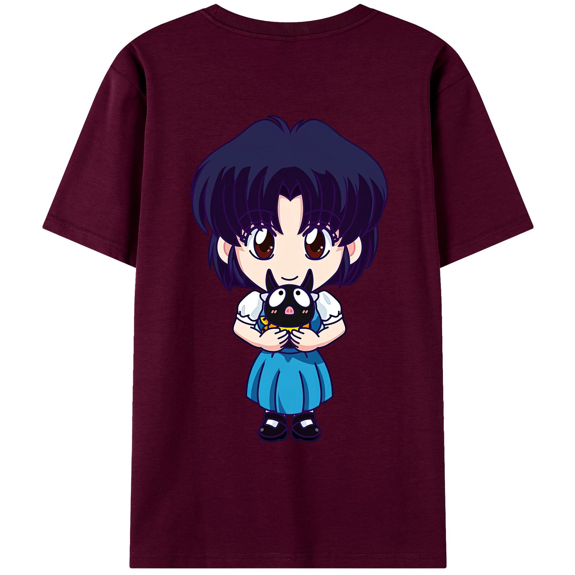 （画像用） 美少女戦士セーラームーン 水野 亜美 みずの あみ Sailor Moon Mizuno Ami レディース半袖Tシャツ(バックプリント)